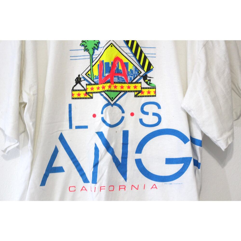 Vintage Los Angeles California T Shirt Large - Picture 2 of 6